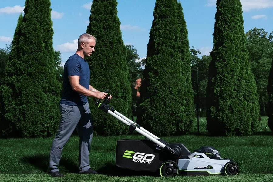 best cordless electric lawnmower